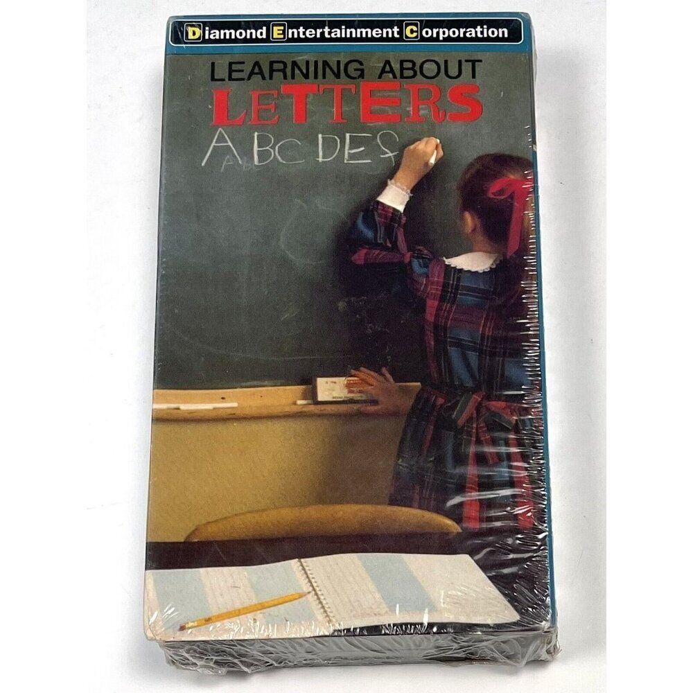 Educational Favorites: Learning About Letters (1991, VHS, Diamond Entertainment)